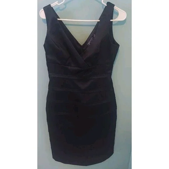 ! American Living Short Black Sleeveless Formal Dress sz 6 - Picture 1 of 7